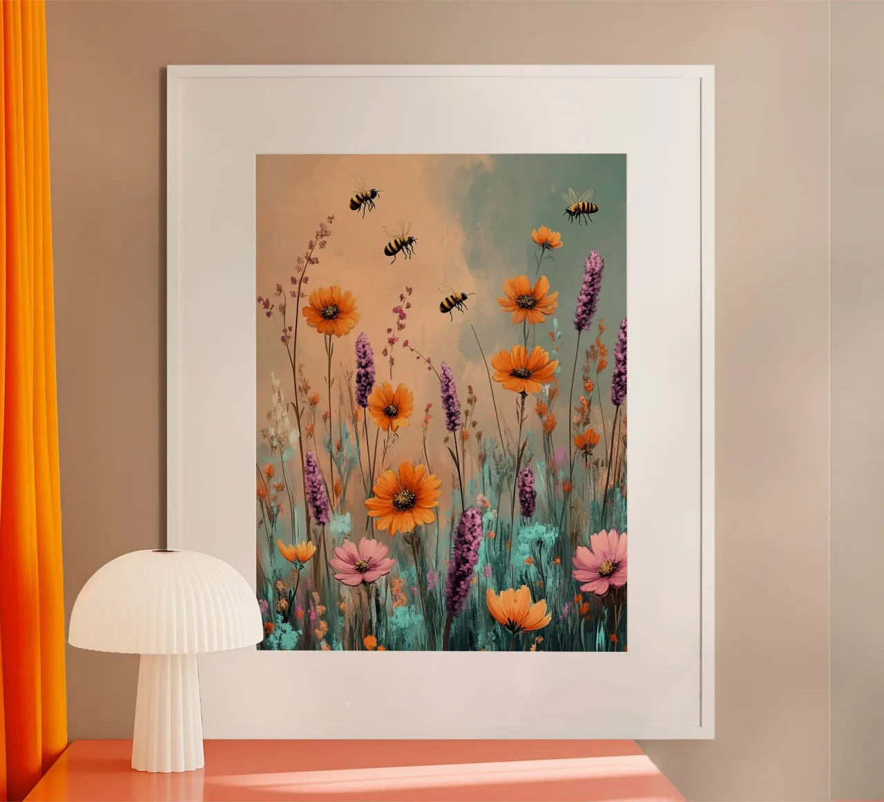 Flowers Lavender A carta hahnemühle da Mateo