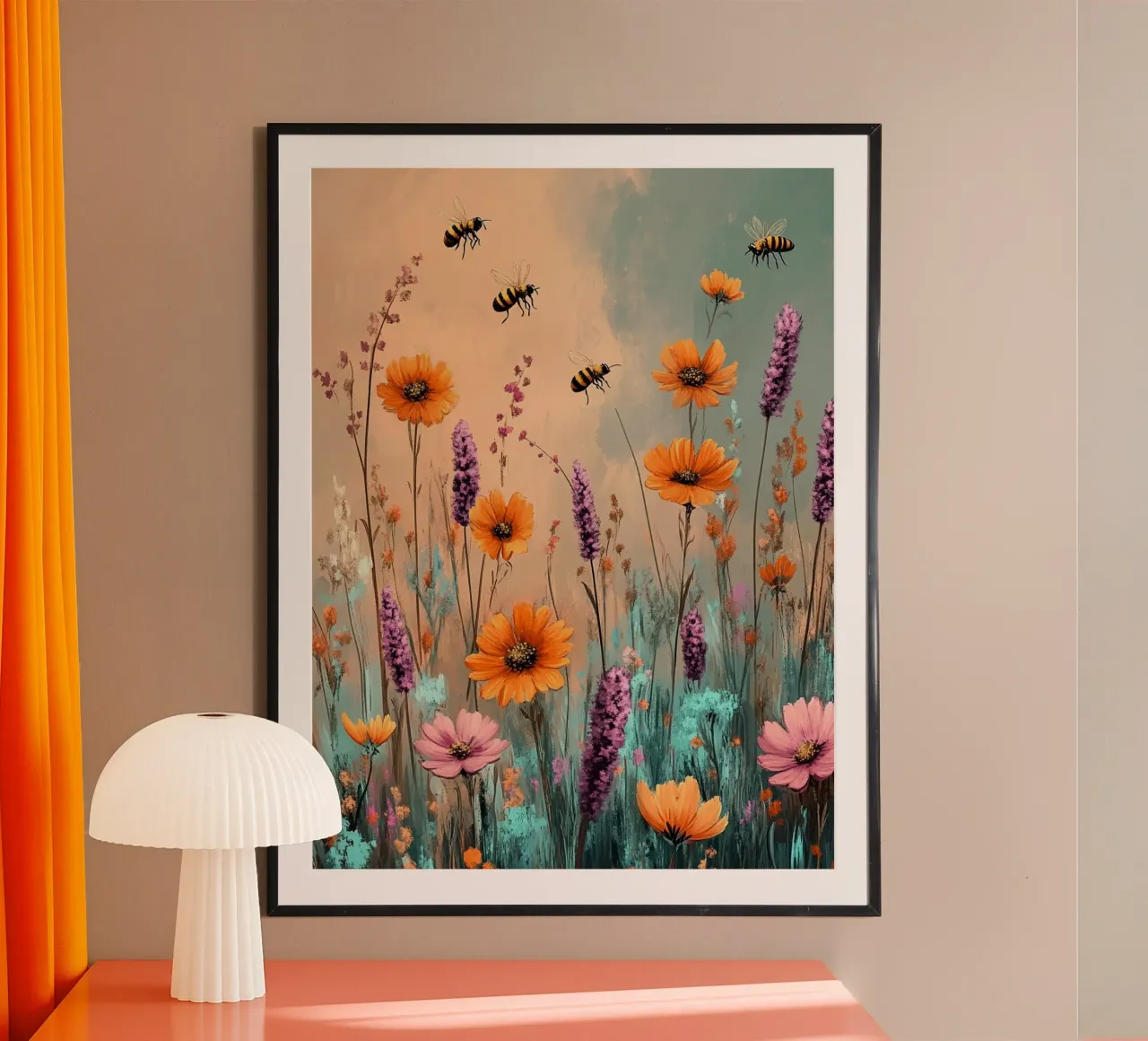 Flowers Lavender A carta hahnemühle da Mateo