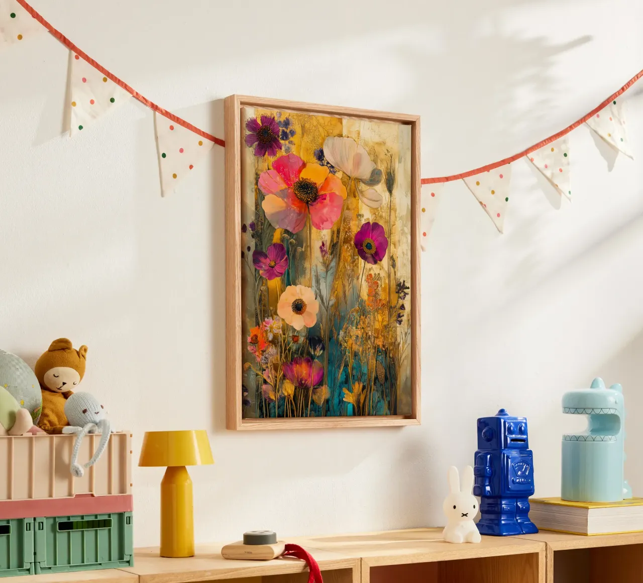 Geheime weide canvas van Justyna Jaszke JBJart