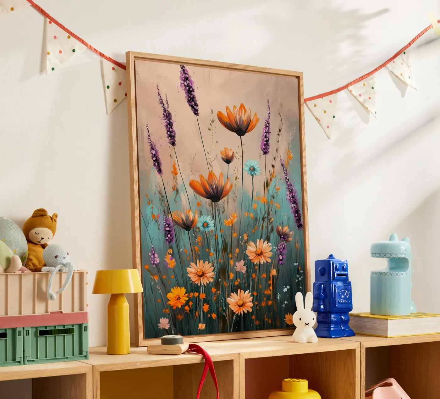 Flowers Lavender B plexiglass da Mateo