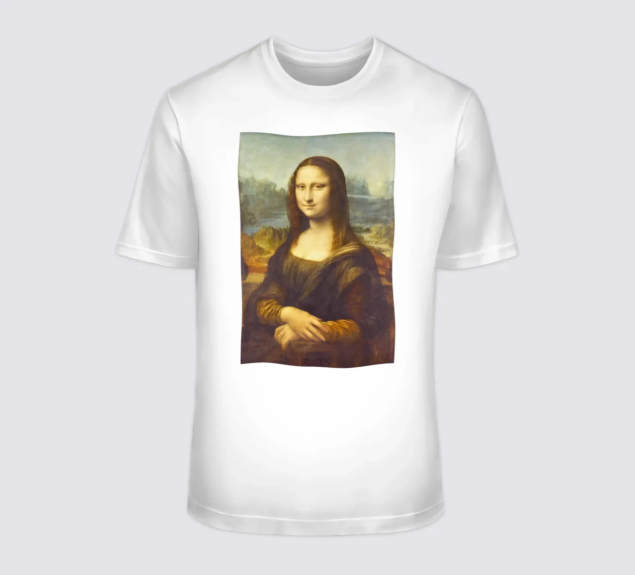 Leonardo da Vinci's Mona Lisa t-shirt by Venus Art