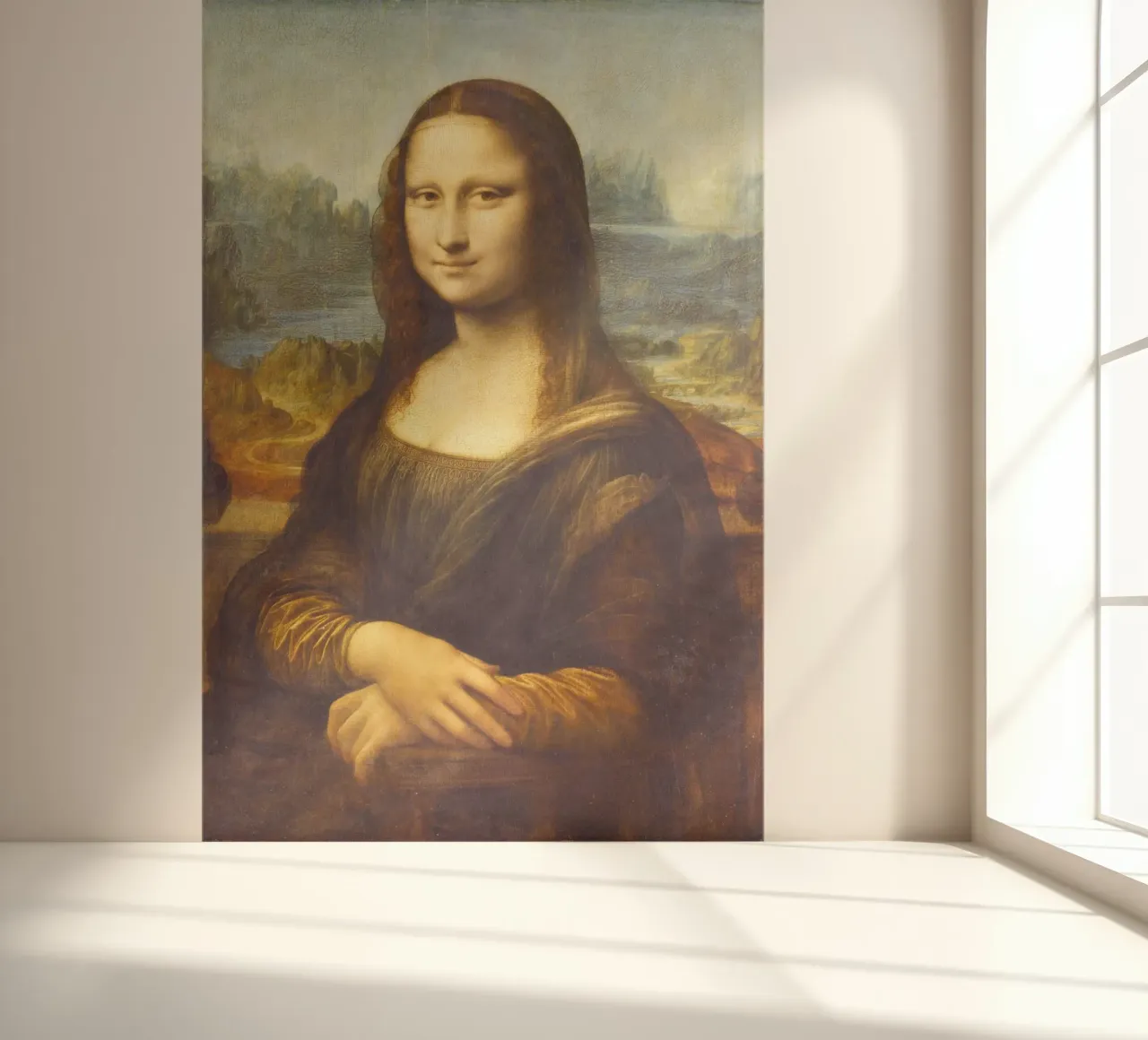 Leonardo da Vinci's Mona Lisa photo wallpaper by Venus Art