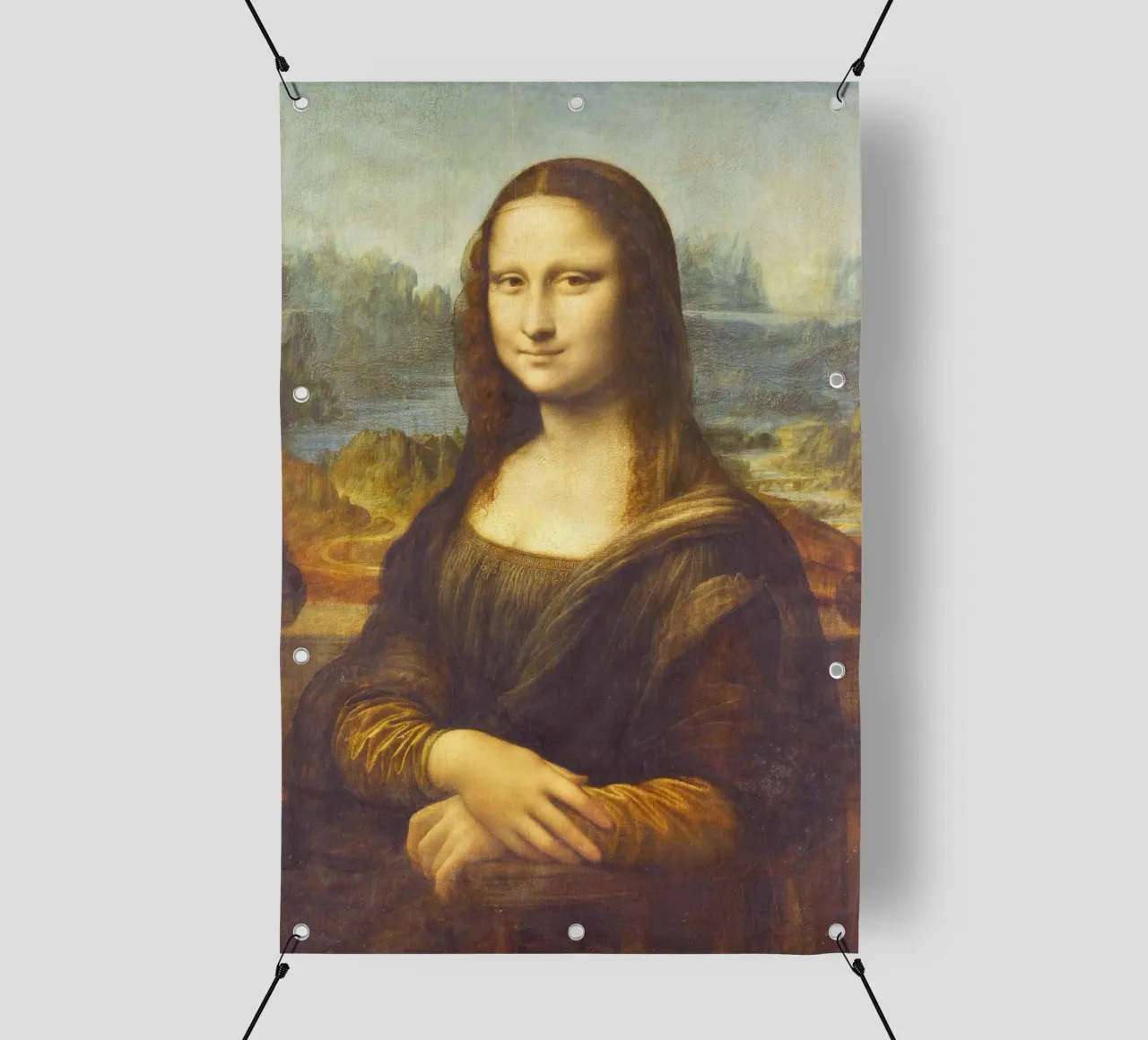 Leonardo da Vinci's Mona Lisa telo in pvc da Venus Art