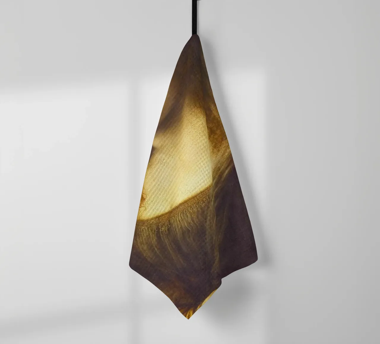 Leonardo da Vinci's Mona Lisa tea towel by Venus Art
