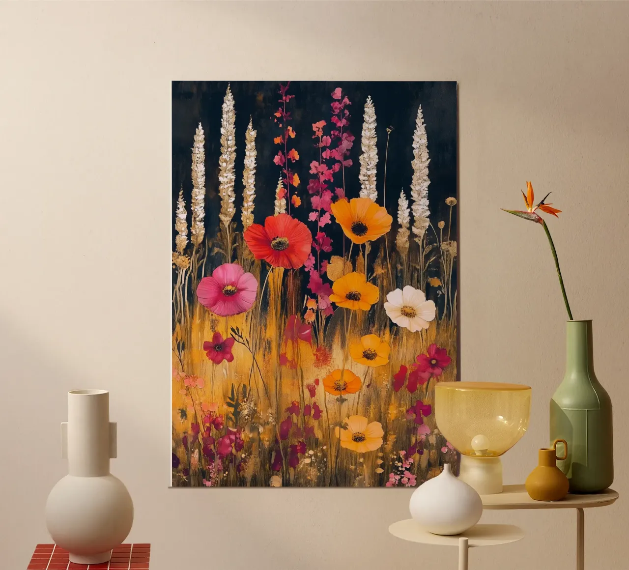 Geheime Wiese Kunst Forex-Platte von Justyna Jaszke JBJart