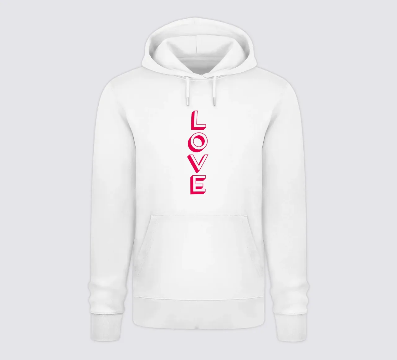 L'amore felpa con cappuccio da Rose Beck Art