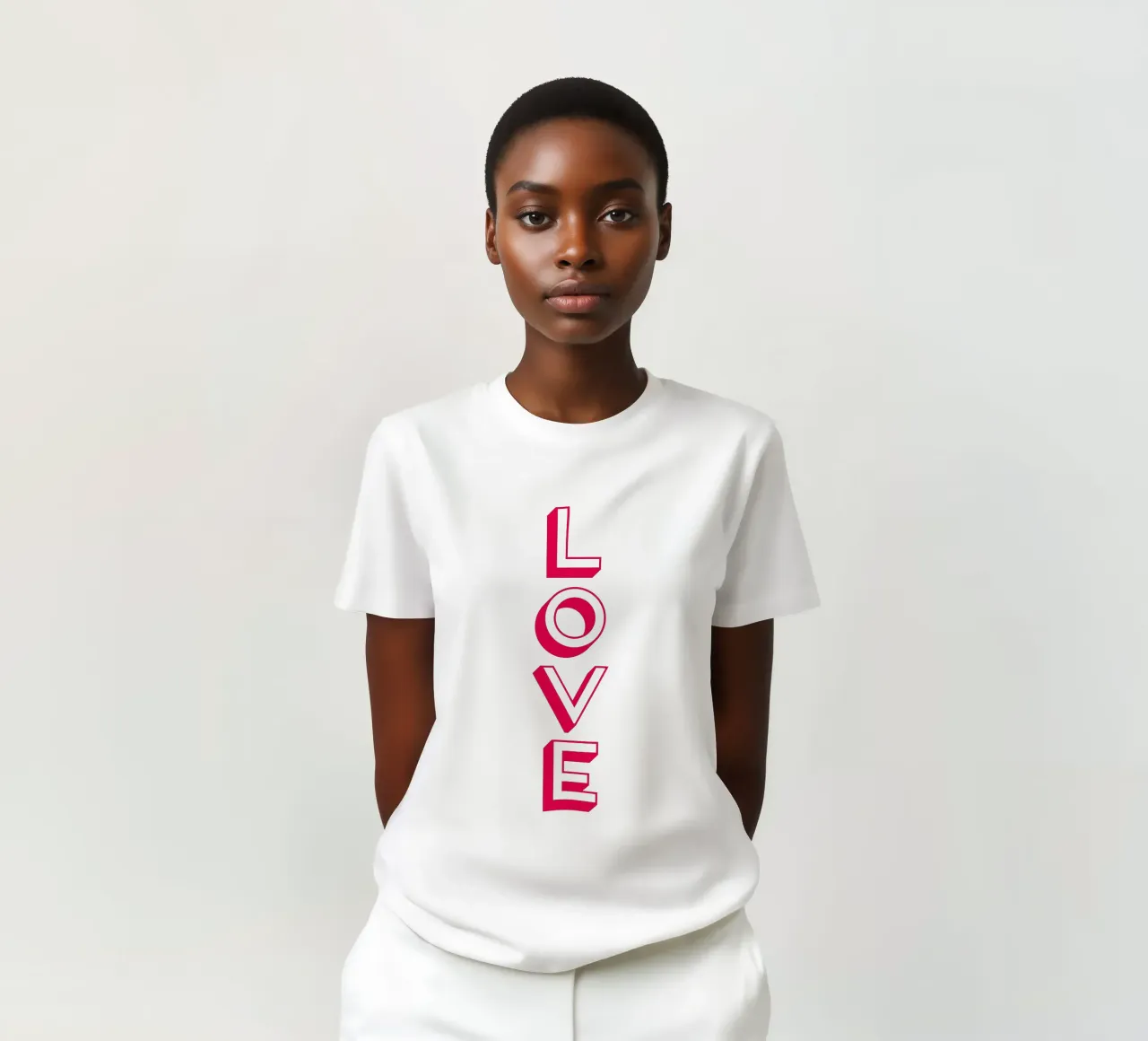 L'amore t-shirt da Rose Beck Art