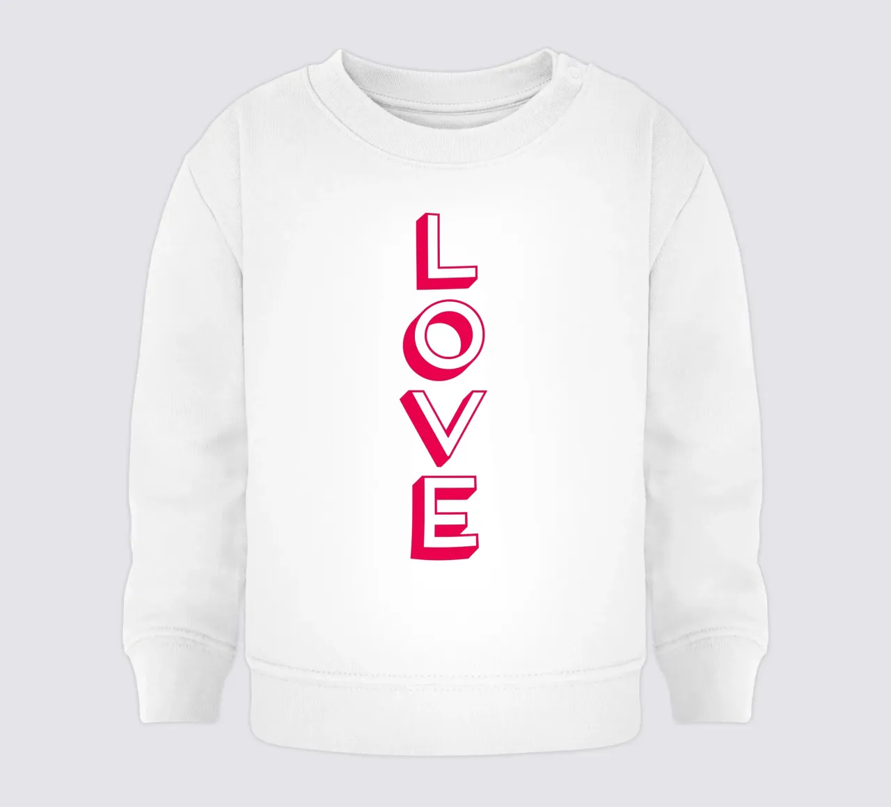 L'amore felpa neonato da Rose Beck Art