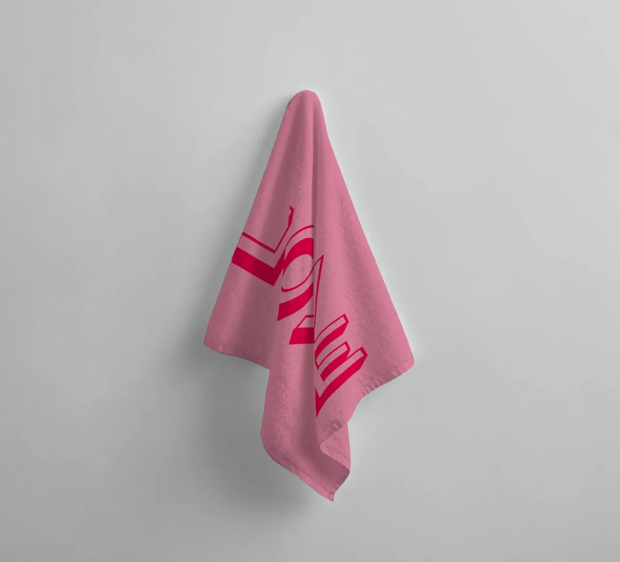 L'amore asciugamano da bagno da Rose Beck Art