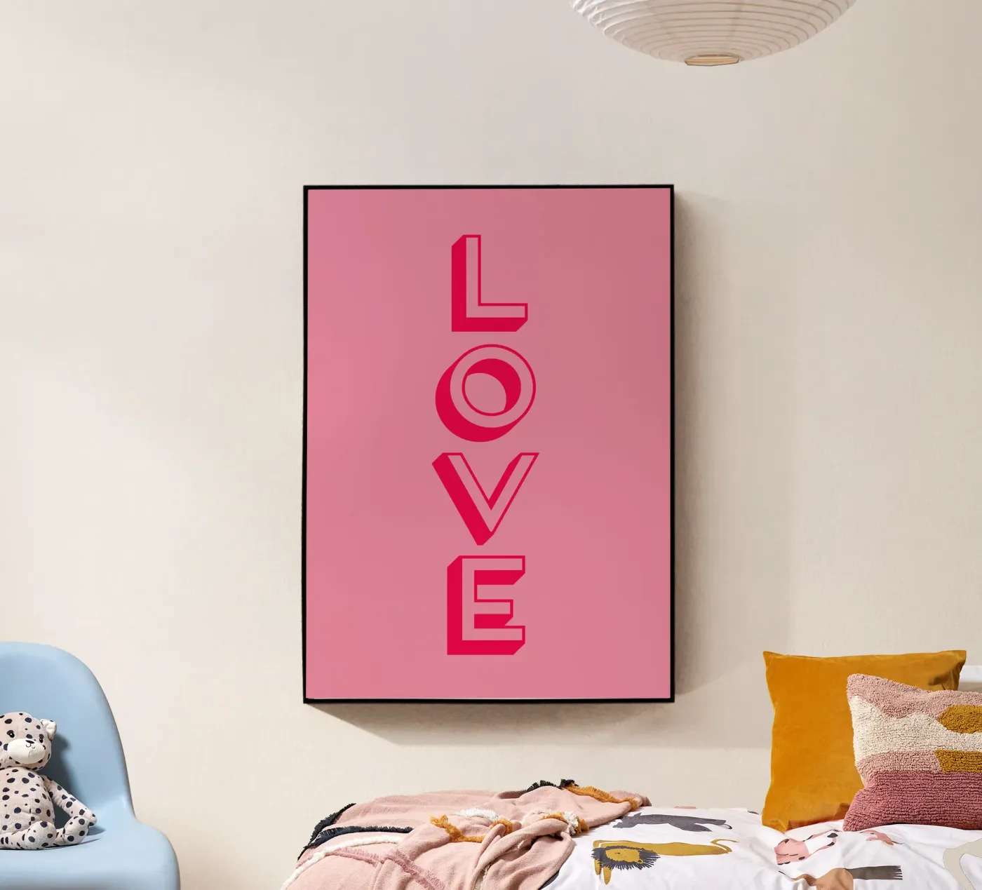 Love plexiglas de Rose Beck Art