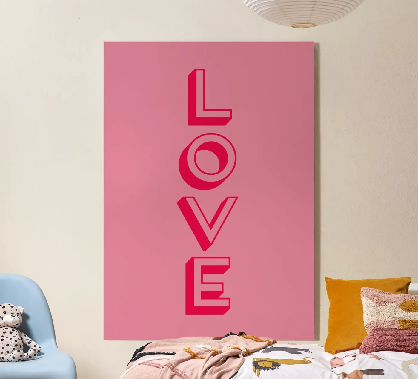 Love plexiglas de Rose Beck Art