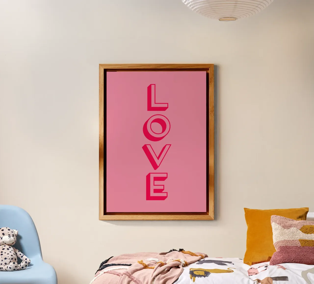 L'amore alluminio dibond da Rose Beck Art