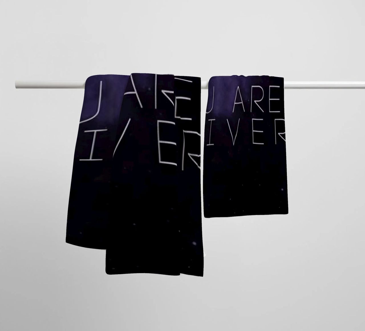 Universe asciugamano da bagno da Leah Flores
