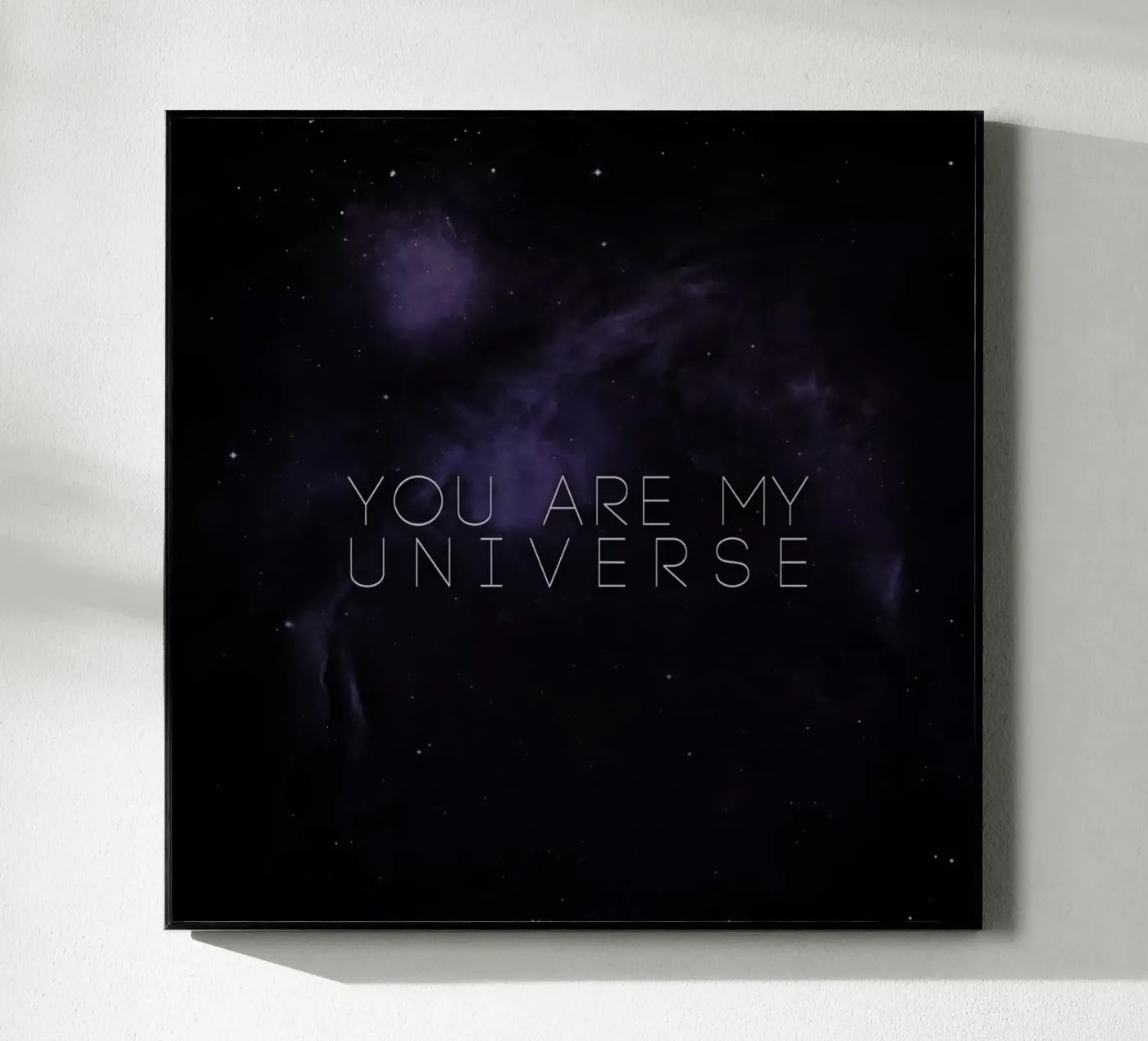 Universe acryl van Leah Flores