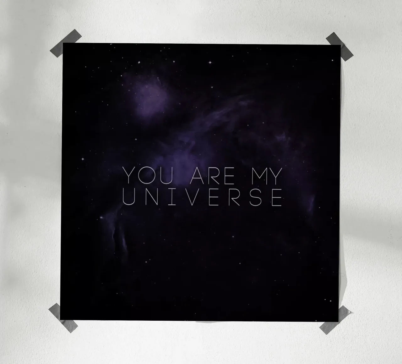 Universe poster da Leah Flores