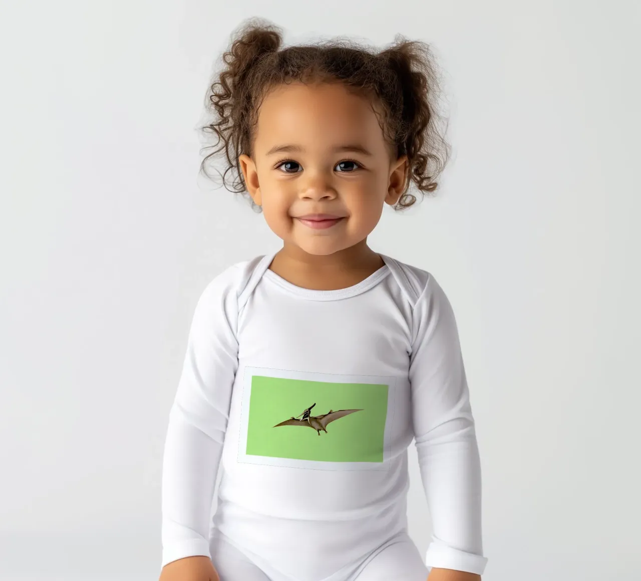 Pterodactyl body neonato maniche lunghe da Flora & Fauna