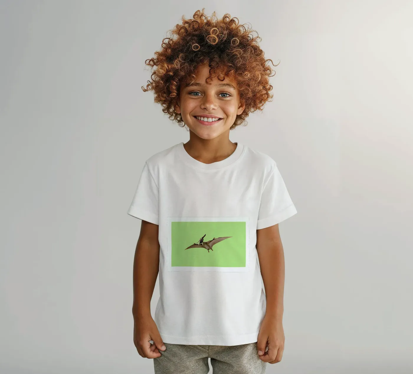 Pterodactyl t-shirt bambini da Flora & Fauna