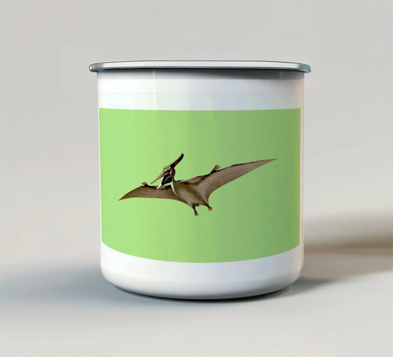 Pterodactyl tazza in smalto da Flora & Fauna
