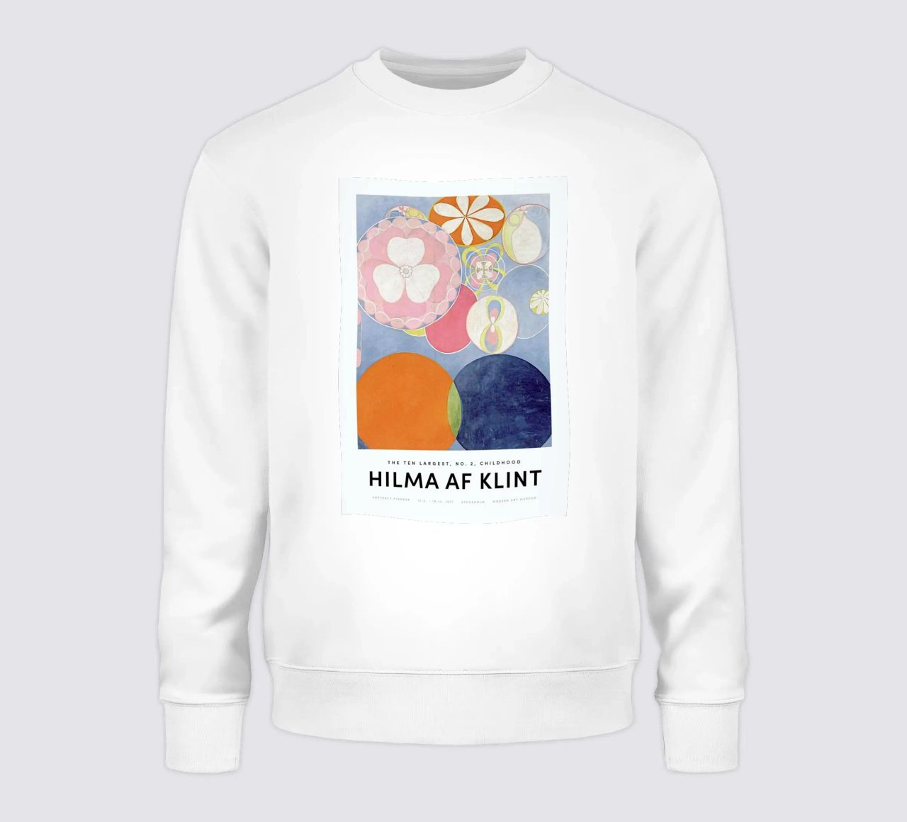 Hilma af Klint - Childhood, No. 2 II felpa da Vintage by JUNIQE