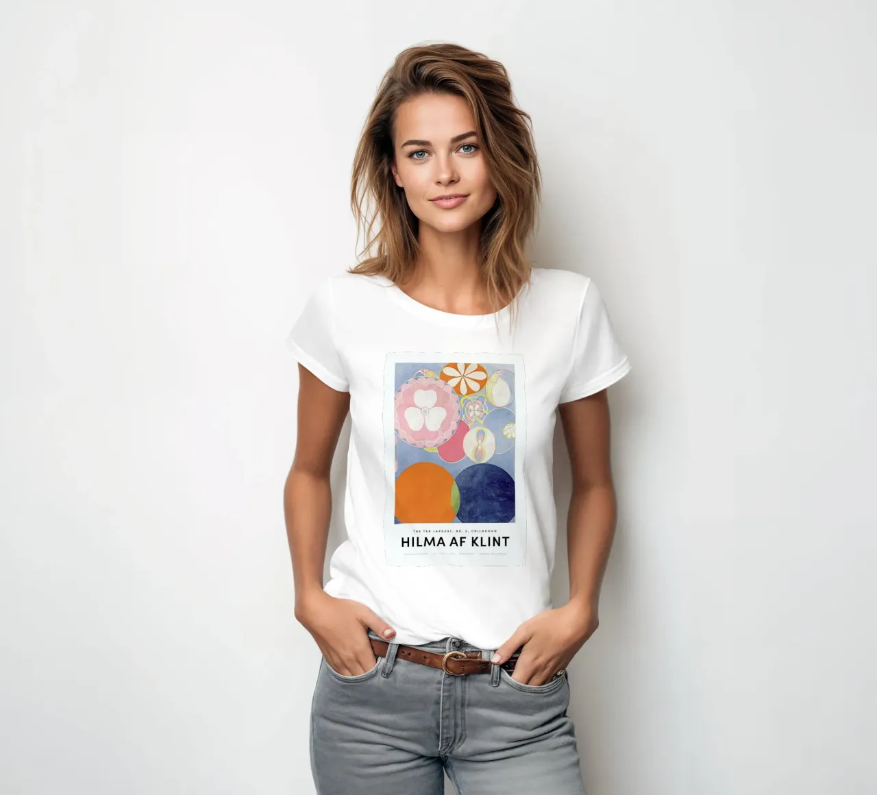 Hilma af Klint - Childhood, No. 2 II Frauen T-Shirt von Vintage by JUNIQE