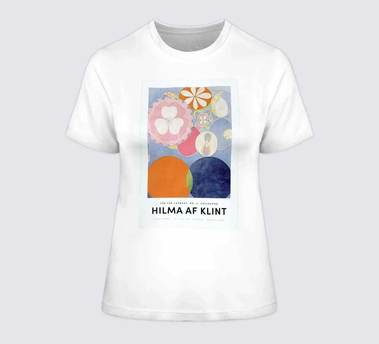 Hilma af Klint - Childhood, No. 2 II Frauen T-Shirt von Vintage by JUNIQE