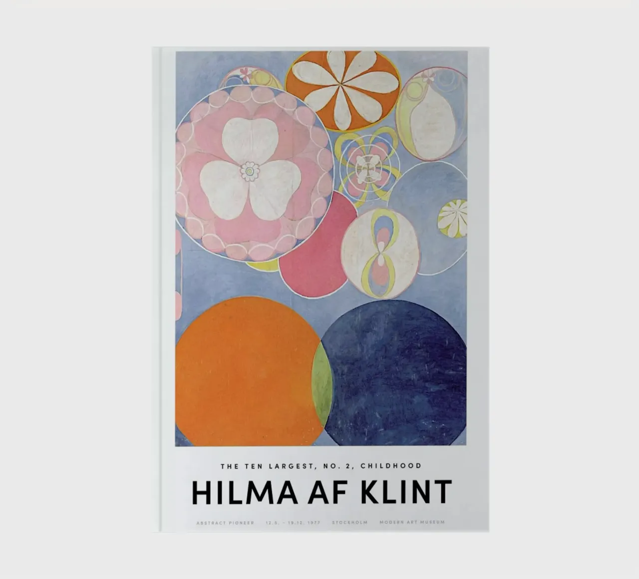 Hilma af Klint - Childhood, No. 2 II notebook by Vintage by JUNIQE