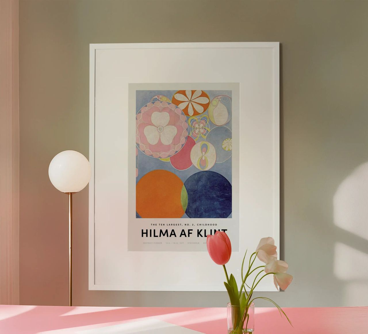 Hilma af Klint - Childhood, No. 2 II poster de Vintage by JUNIQE