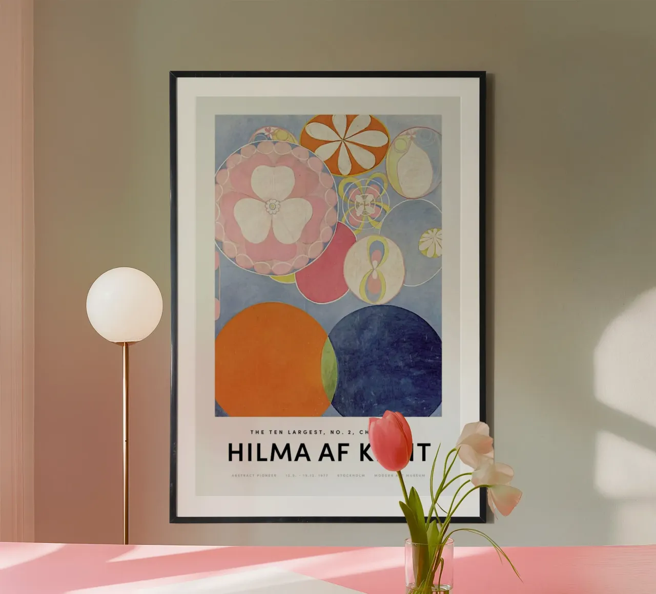 Hilma af Klint - Childhood, No. 2 II poster da Vintage by JUNIQE
