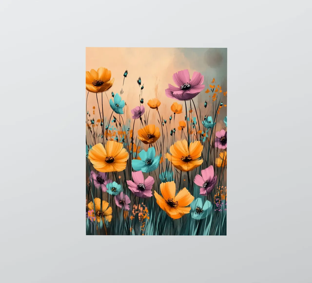 Flowers Meadow E sticker by Mateo
