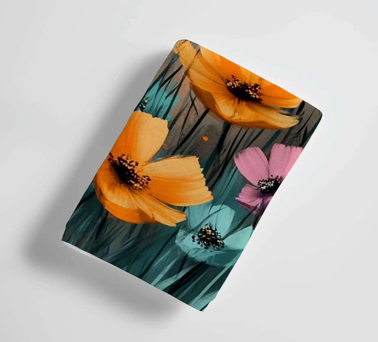 Flowers Meadow E towel by Mateo