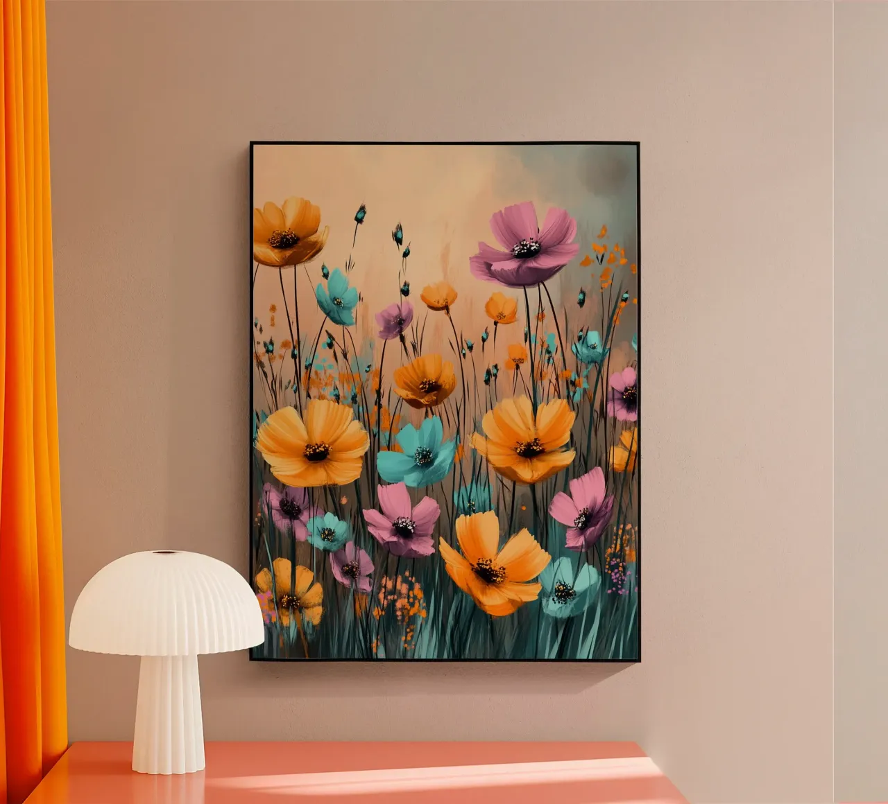 Flowers Meadow E plexiglass da Mateo