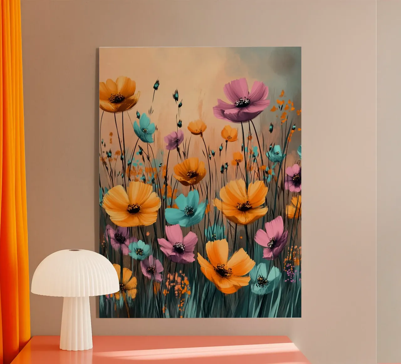 Flowers Meadow E plexiglass da Mateo