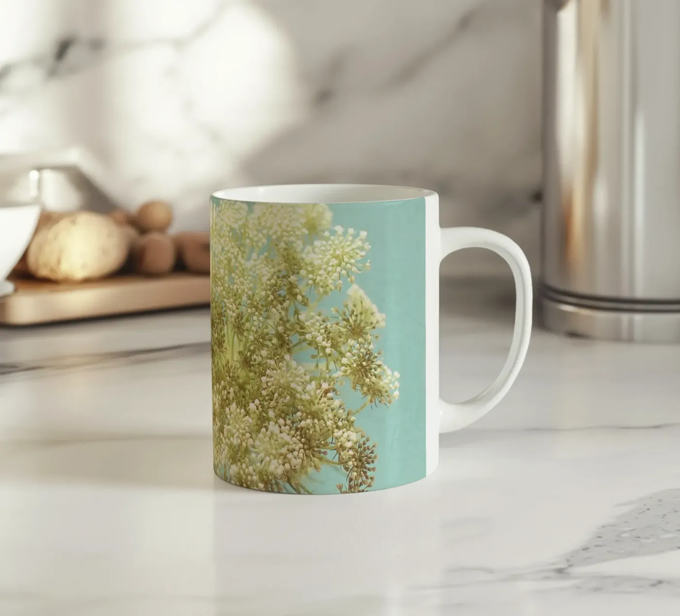 Luminous ceramic mug by Cassia Beck Photography