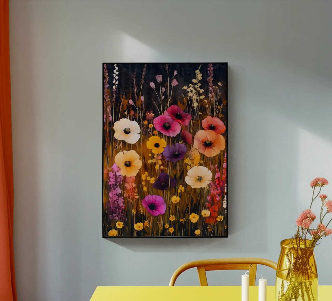 Prato pieno di fiori plexiglass da Justyna Jaszke JBJart