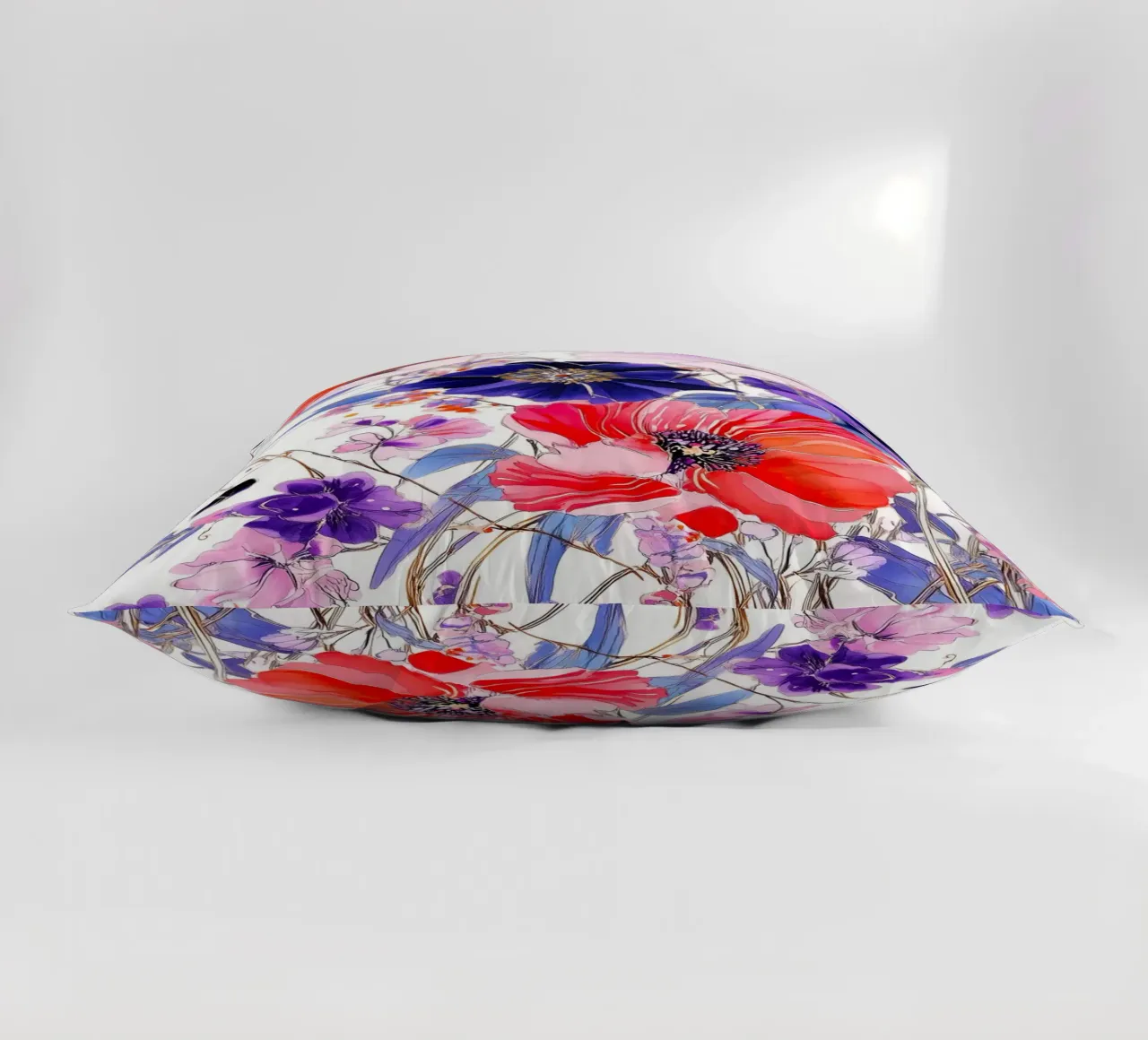 Fiori eleganti cuscino da Justyna Jaszke JBJart