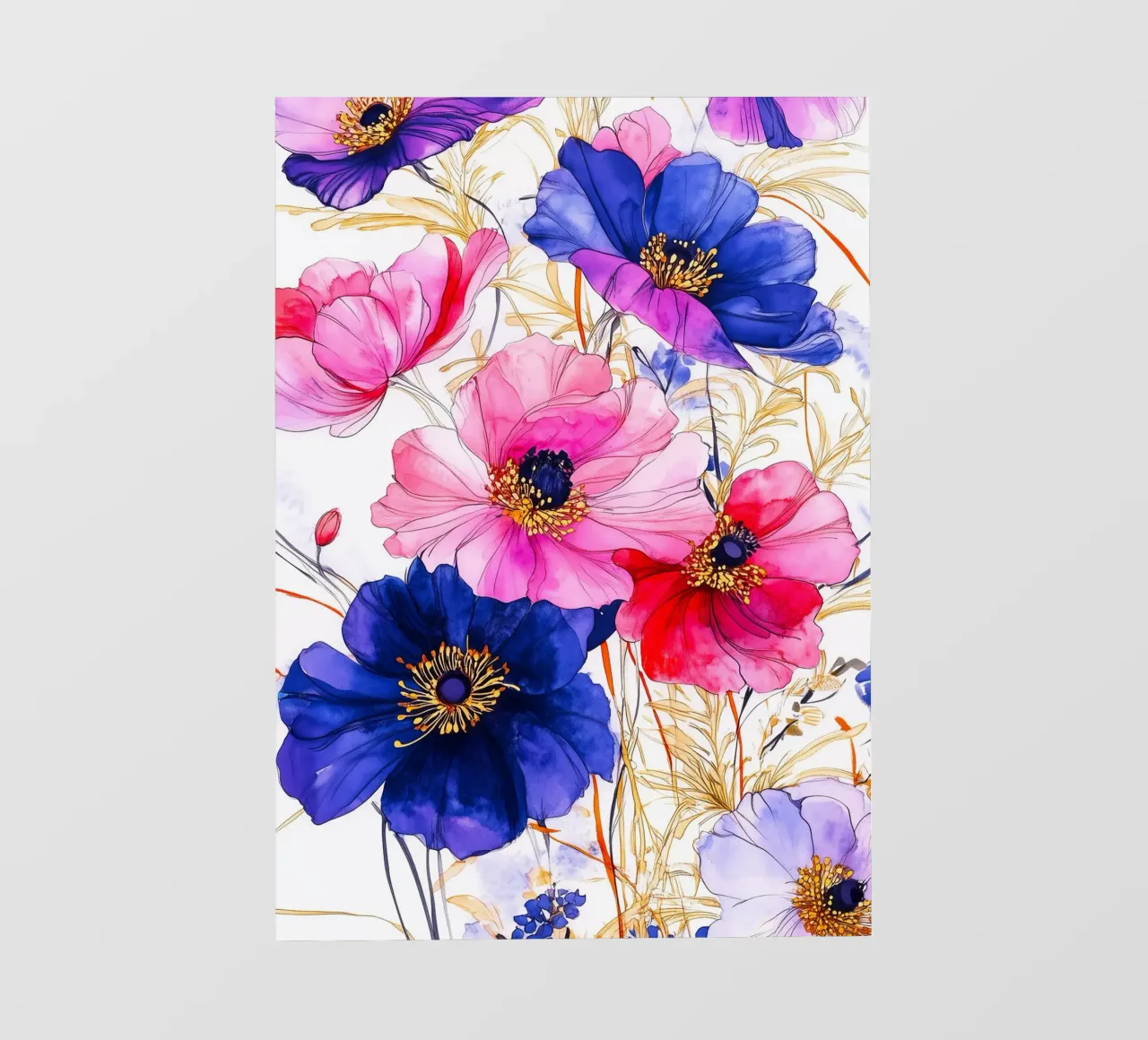 Blossoms art pvc cover by Justyna Jaszke JBJart