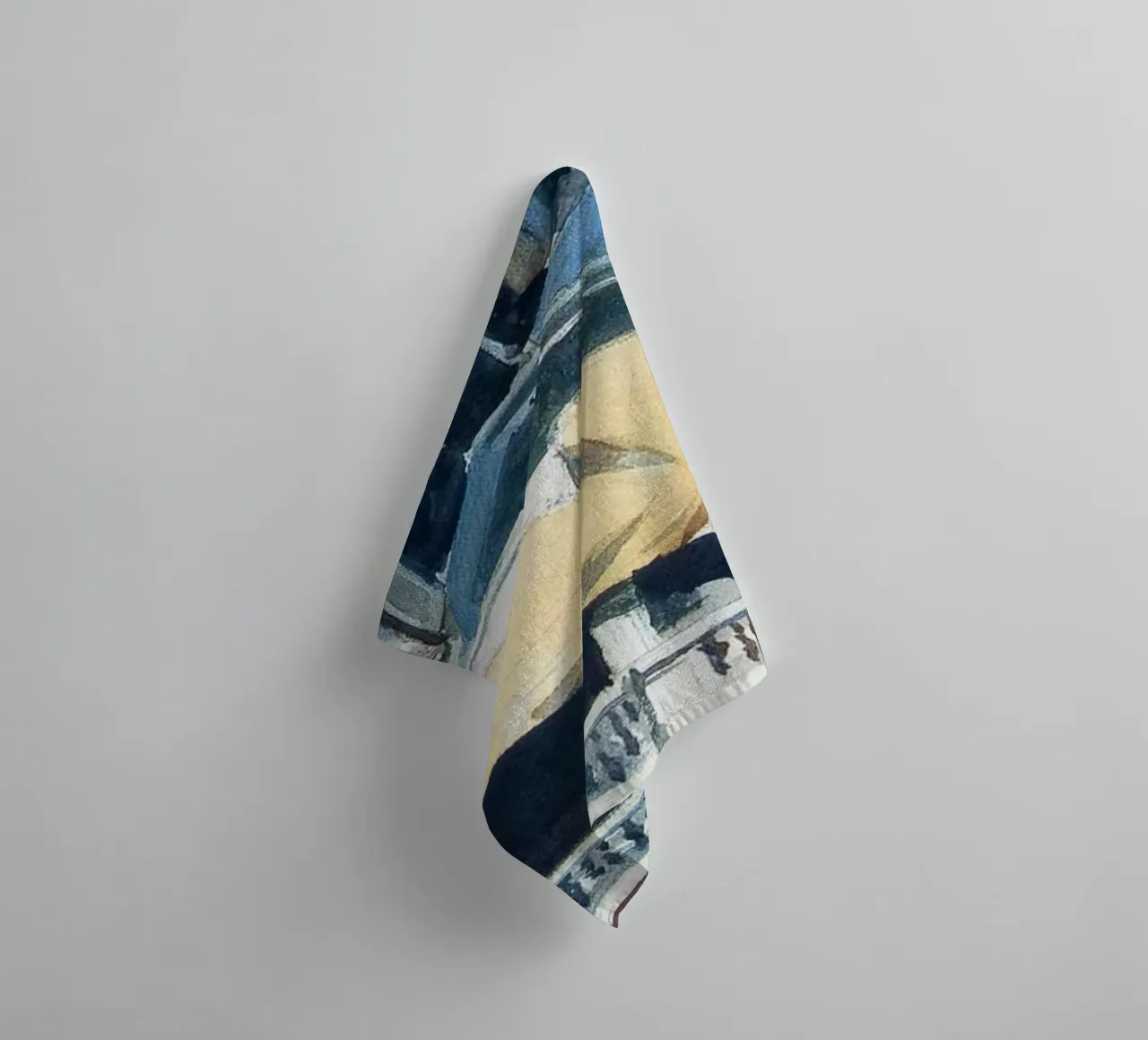 Edward Hopper Architecture City Landscape Print towel by NorwesClub
