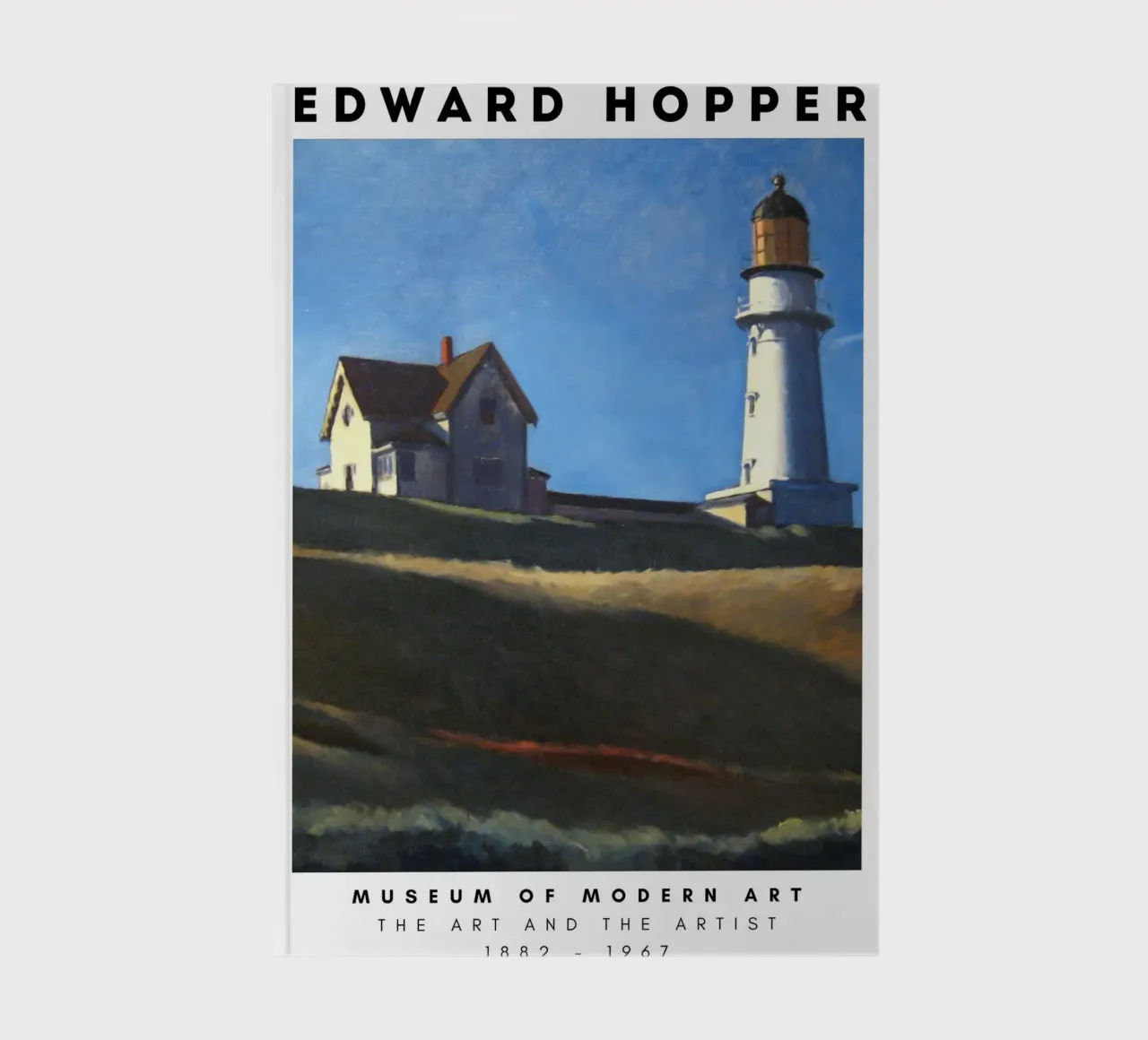 Edward Hopper Architecture Country Landscape Print notebook by NorwesClub