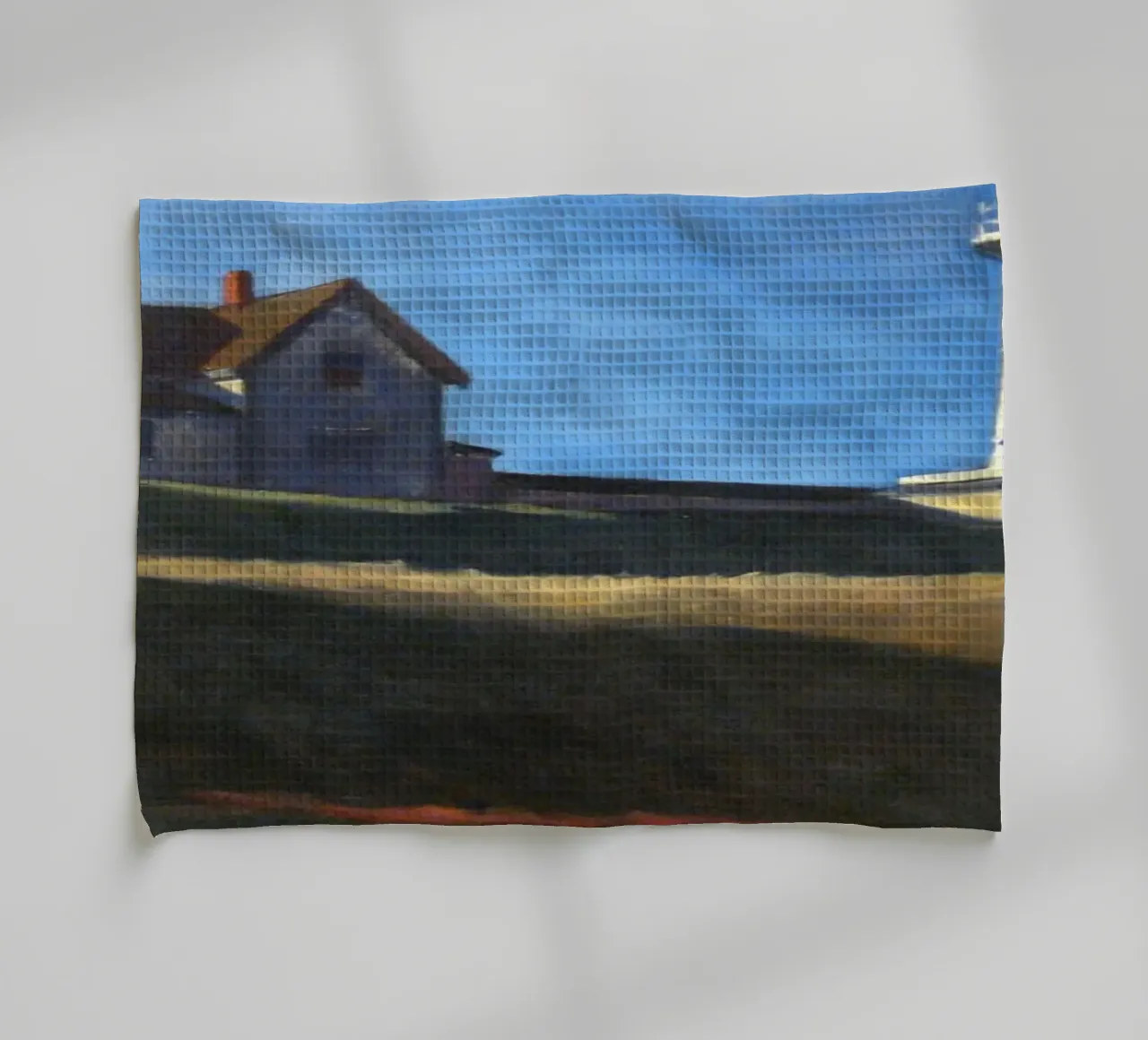 Edward Hopper Architecture Paysage Impression torchon de NorwesClub