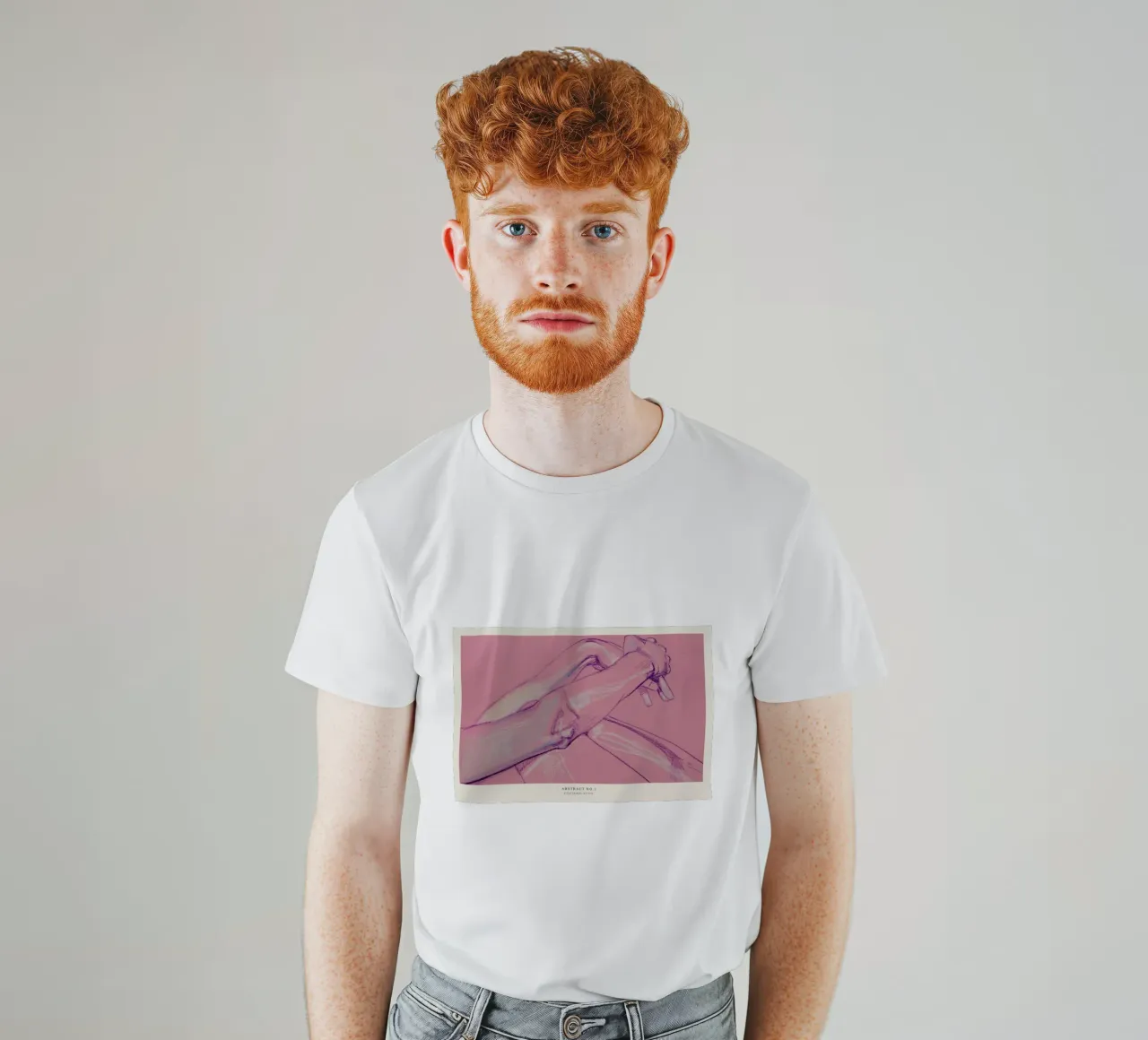 Contemplation t-shirt da Graphite