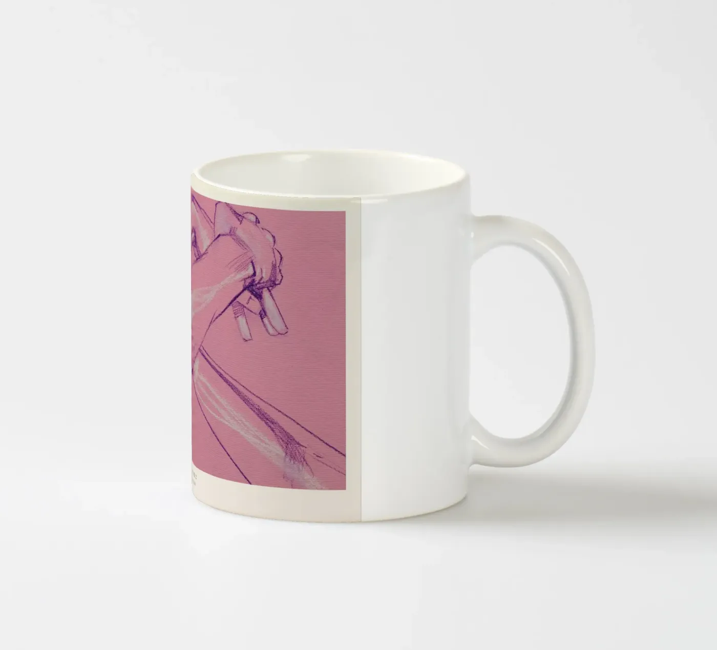 Contemplation ceramic mug by Graphite