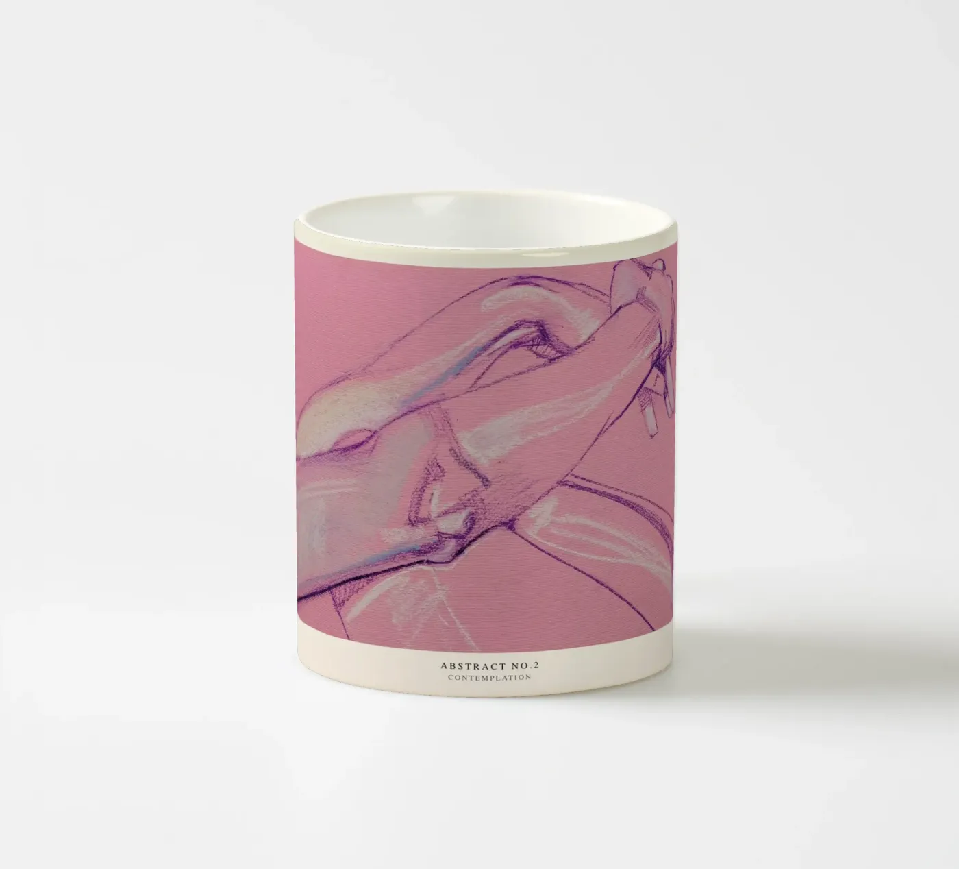 Contemplation ceramic mug by Graphite