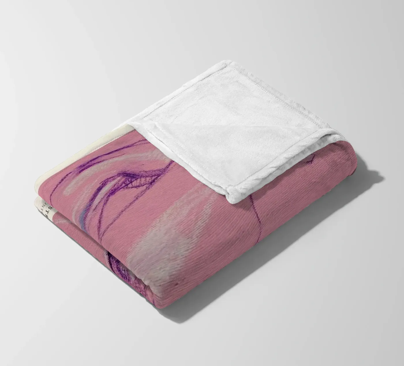 Contemplation Fleecedecke von Graphite