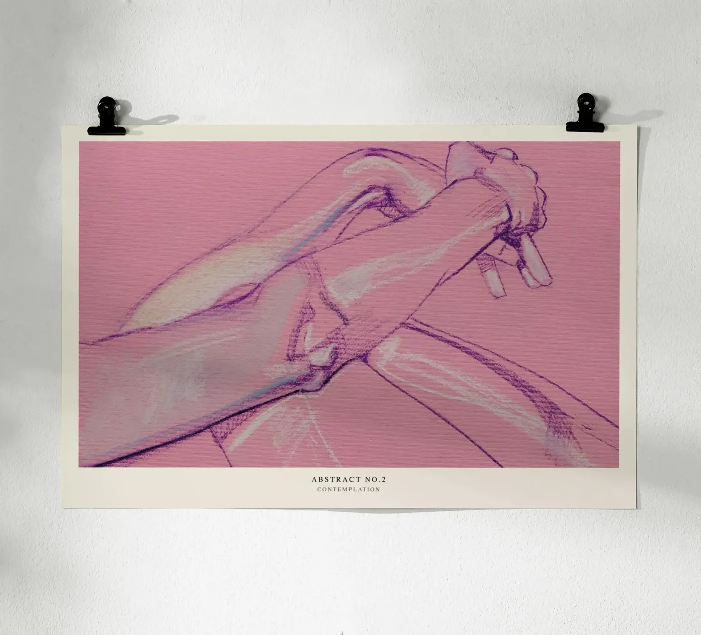 Contemplation Poster von Graphite