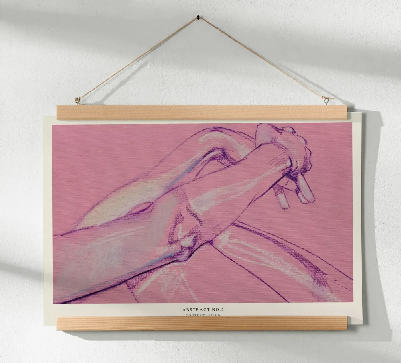 Contemplation Poster von Graphite