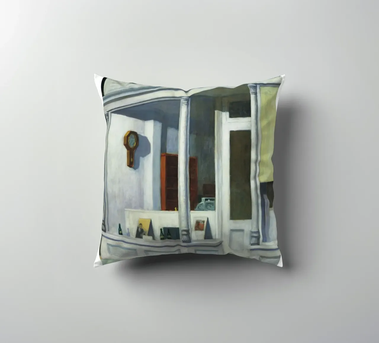 Edward Hopper Sette A.M. | Realismo Americano Vetrina cuscino da NorwesClub
