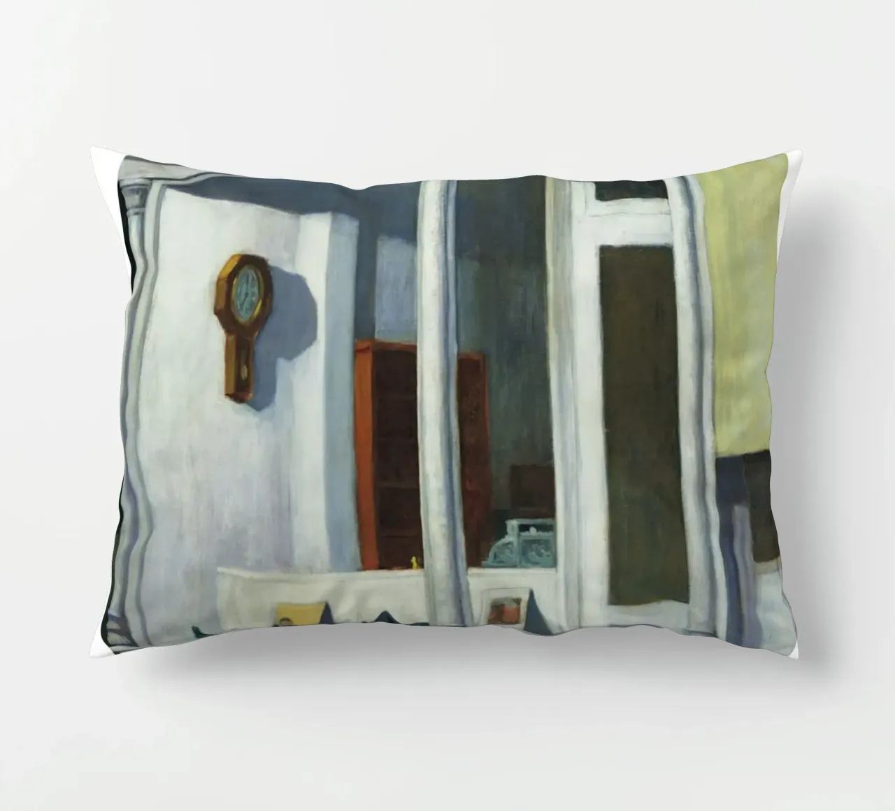 Edward Hopper Sette A.M. | Realismo Americano Vetrina cuscino da NorwesClub
