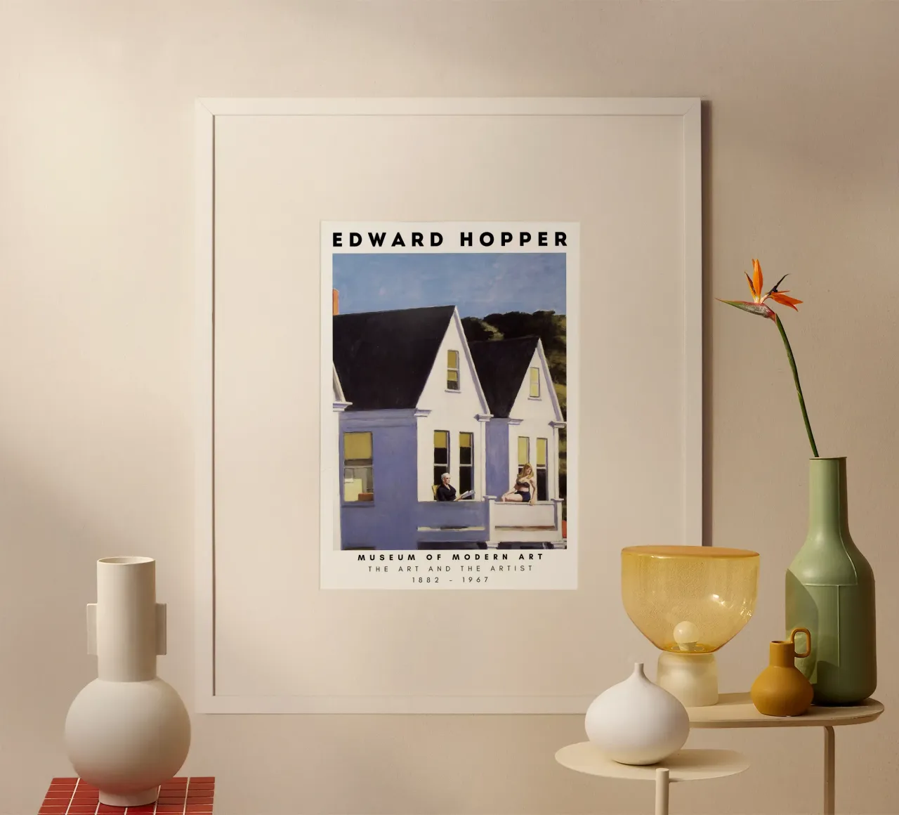 Hopper "Second Story Zonlicht" | Amerikaans Realisme Kunst hahnemühle van NorwesClub