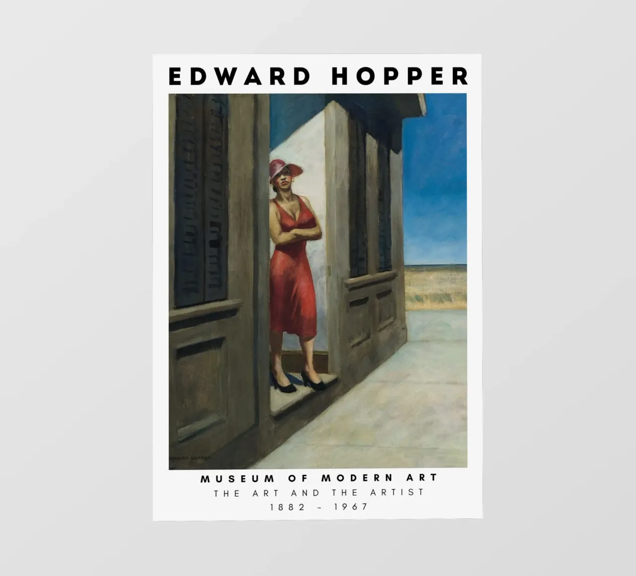 Edward Hopper Mattina della Carolina del Sud - Realismo americano telo in pvc da NorwesClub