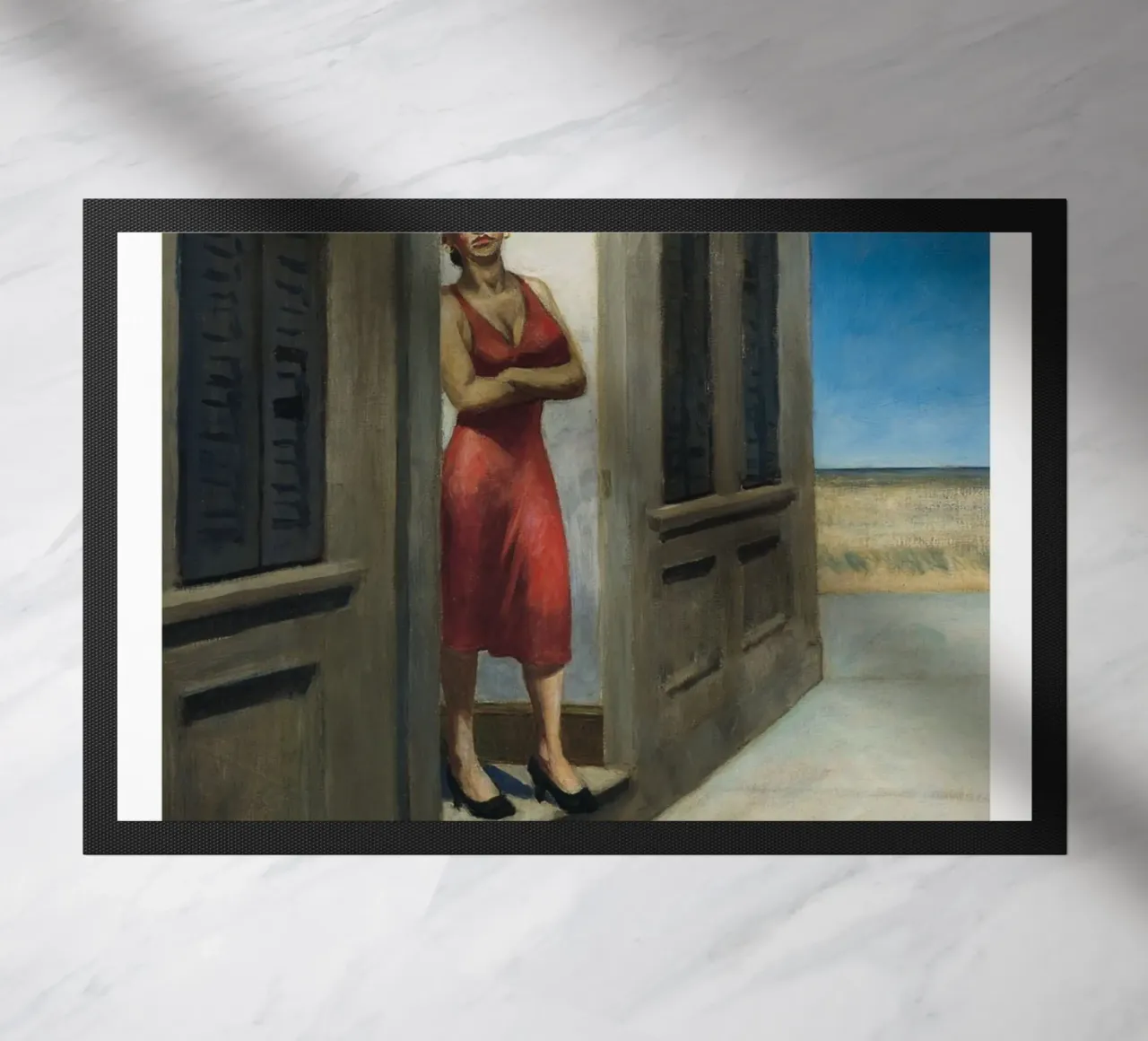 Edward Hopper Mattina della Carolina del Sud - Realismo americano zerbino da NorwesClub